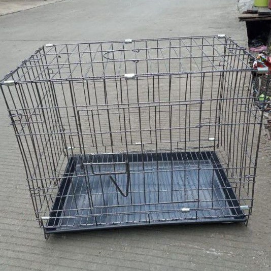 Kandang kucing murah/Kandang Kucing Lipat kecil Size M P35 L53 T40