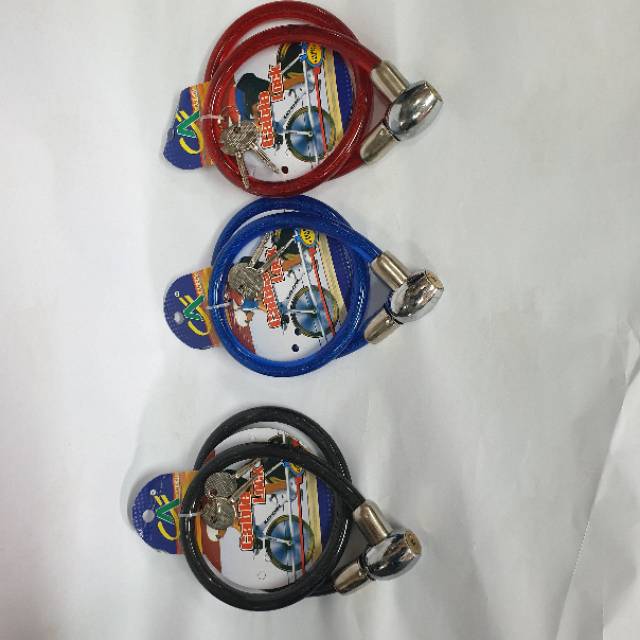 Kunci sepeda gembok untuk  kunci helm dan kunci pengamanan sepeda