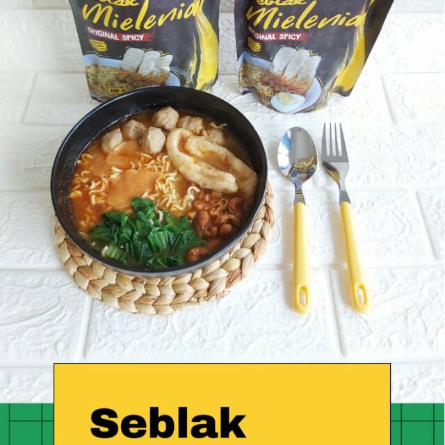 

Seblak Mielenial Bosmuda, cemilan sehat, halal, tanpa MSG buatan. Jajanan murah ala restoran Jepang