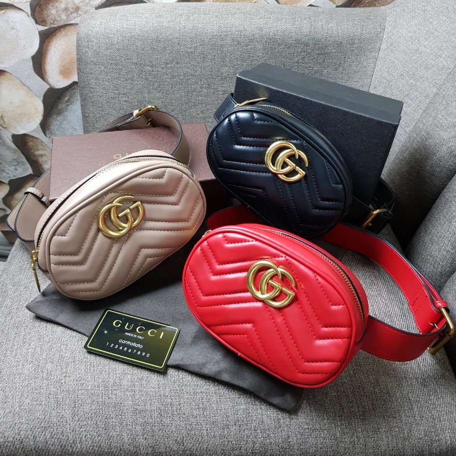 Tas Pinggang Gucci GG Marmont Matelasse AP923