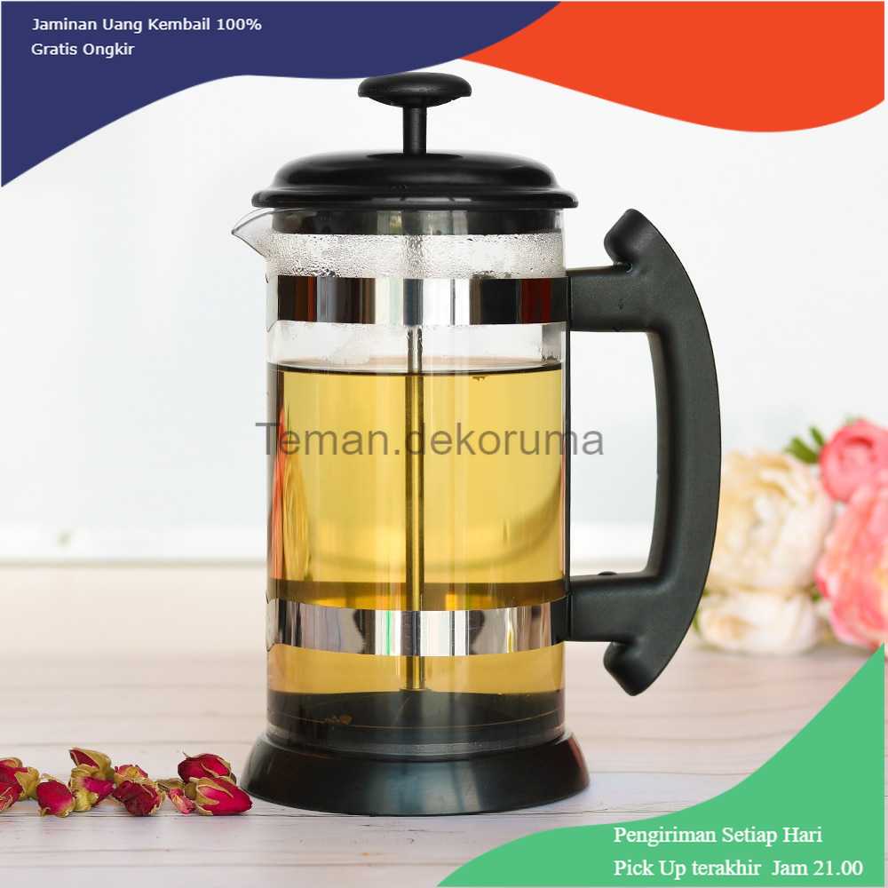 TD-DPR iCafilas French Press Coffee Maker Pot 1 Liter - T35068