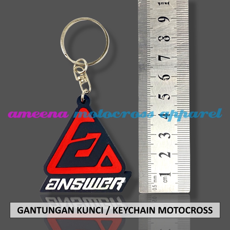 Gantungan Kunci Motocross - Keychain Trail MX - Gantungan Kunci Trabas - Keychain Enduro - Souvenir Trail - Keychain Souvenir - M1-AN