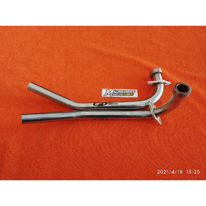 PIPA KNALPOT CLD MIO FINO KARBU MP7 PIPA KNALPOT SPEK 130CC 54 55 CLD RACING