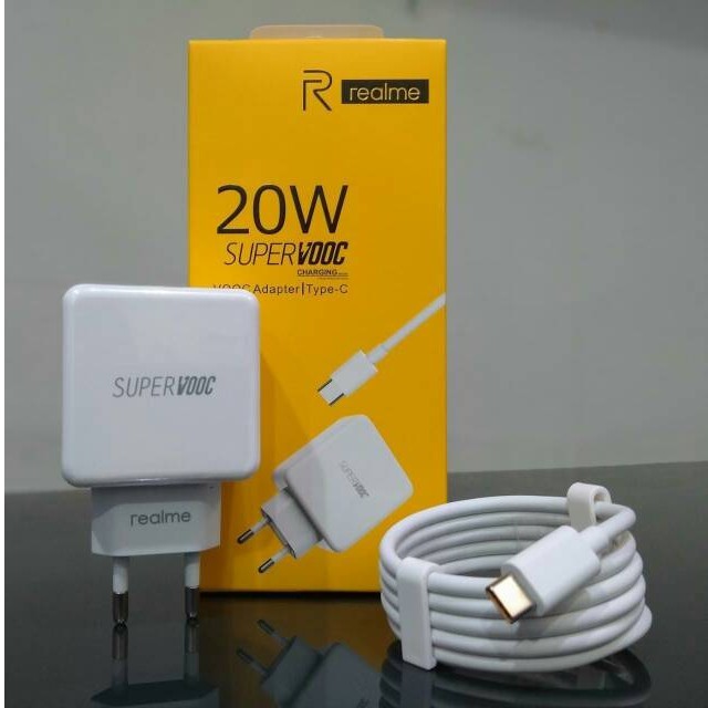Charger Realme 5 Pro Super Vooc 5A Casan Realme USB Type C