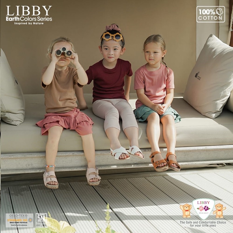 Libby Tshirt Easy Shirt - Atasan Anak / Baju Anak 1 Pcs