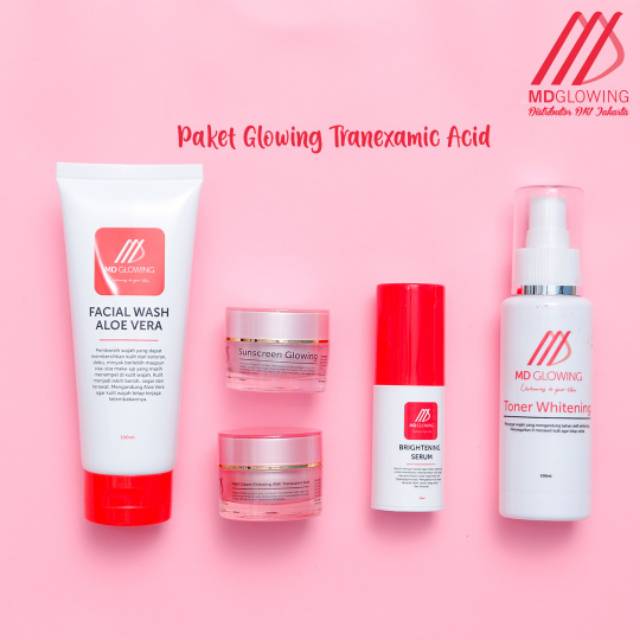 Paket Glowing transexamic by MD GLOWING