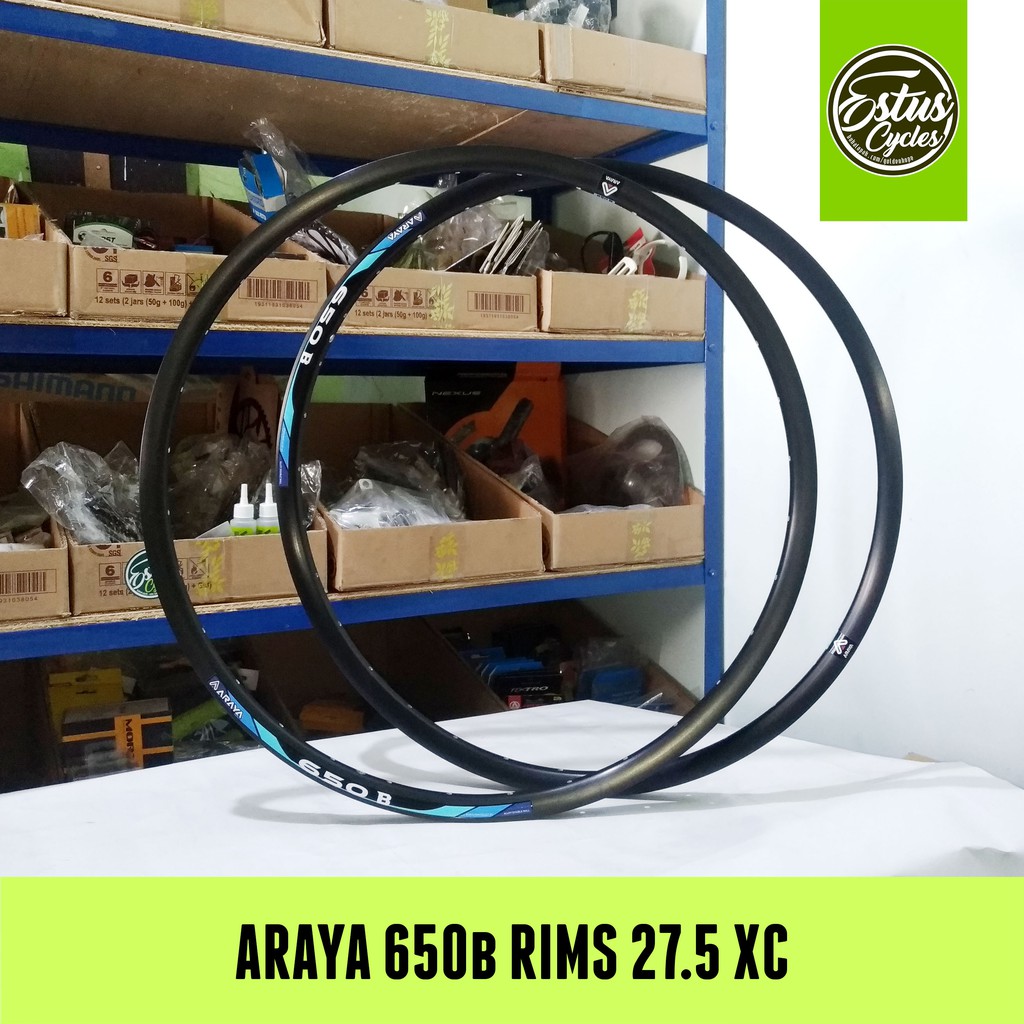 Rims Velg Sepeda 27.5 Araya MTB XC Cross Country Touring Estus Cycles