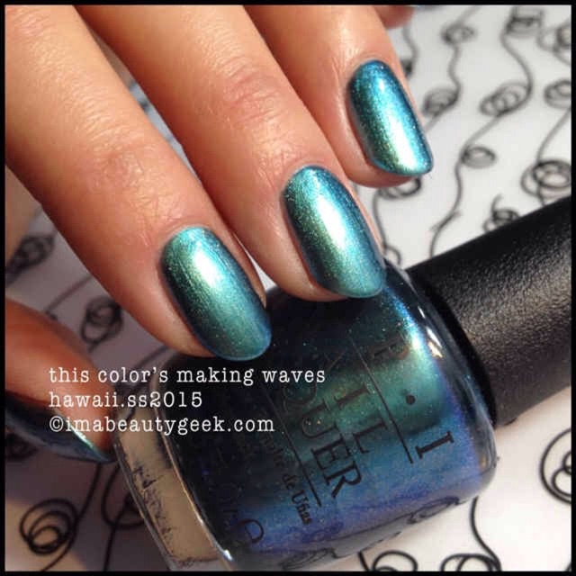 

OPI This Color's Making Waves