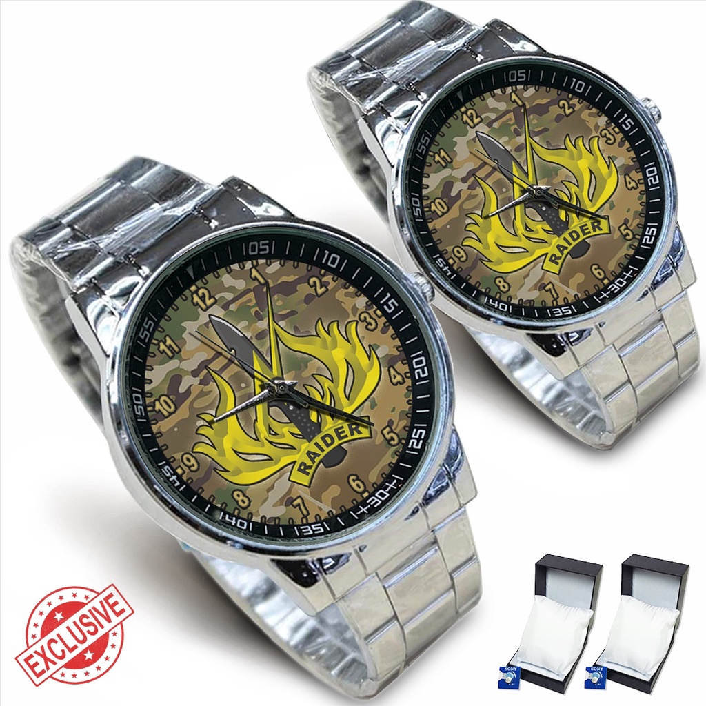 Jam Tangan Rantai Couple RAIDER - 2 (Keren)