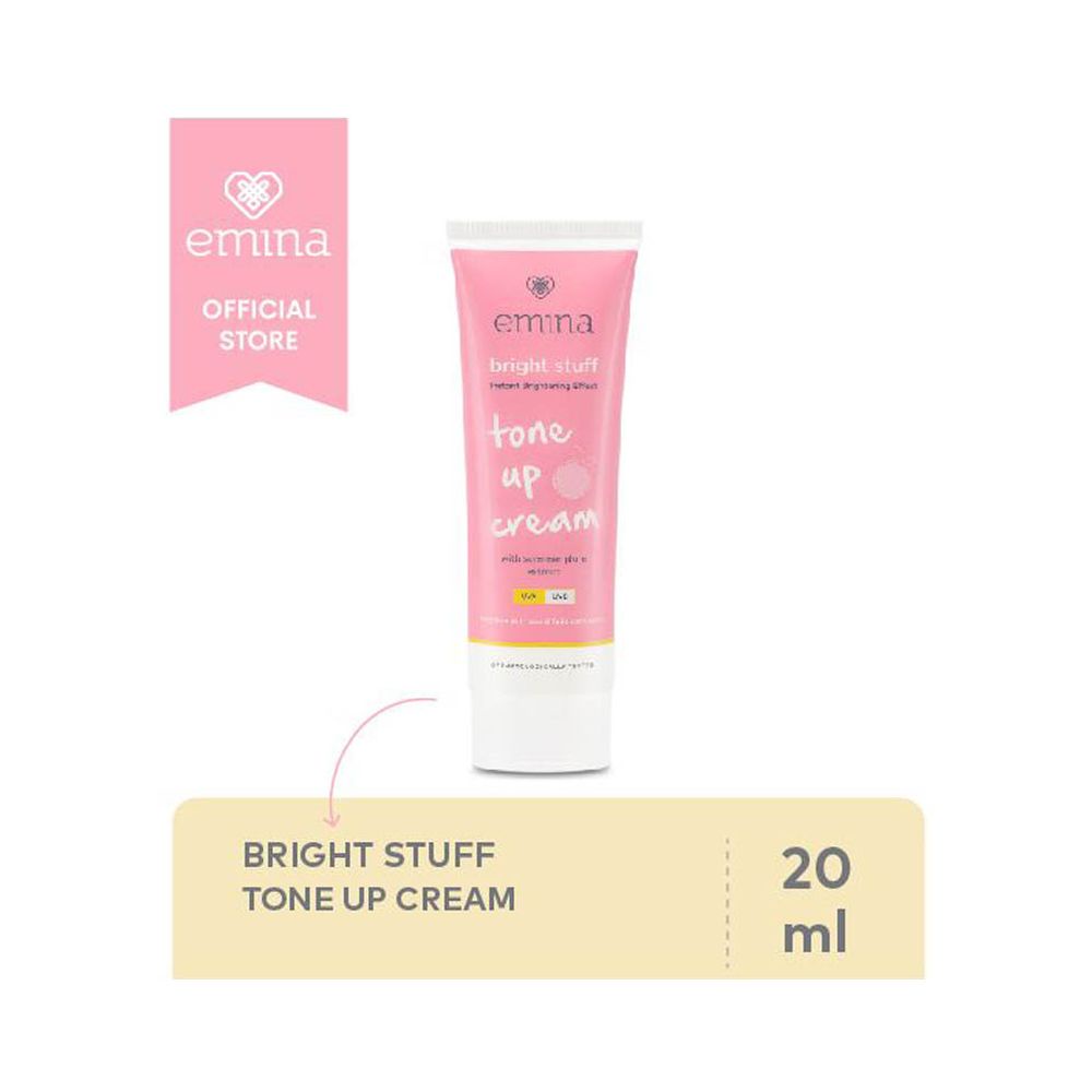 EMINA BRIGHT UP STUFF TONE UP CREAM 20 ML RUMAH CANTIK