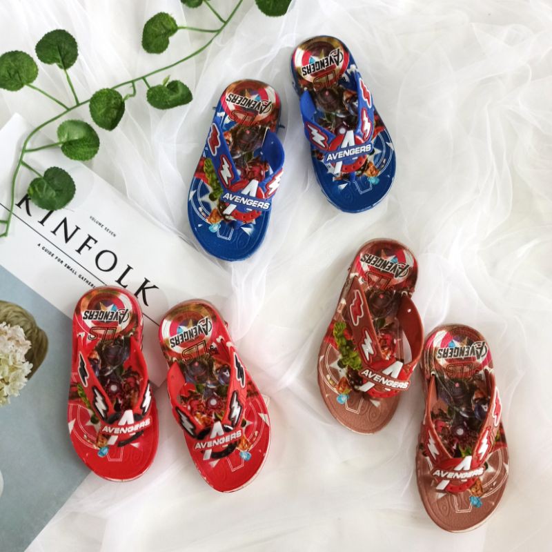 SANDAL ANAK | SANDAL ANAK KARAKTER | SANDAL ANAK COWOK | SANDAL LED