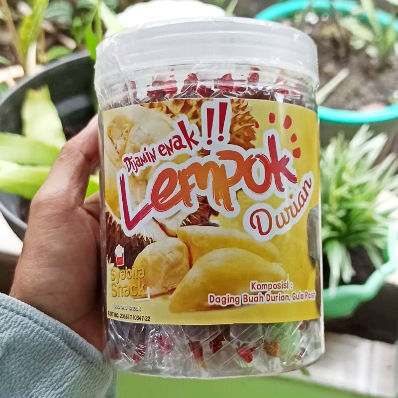 

Lempok Durian Grade A isi 51 pcs Bungkus permen