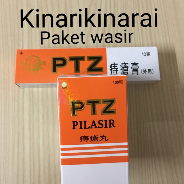 Paket Obat wasir Ambeien ptz pilasir original bpom pill wasir dan Salep wasir