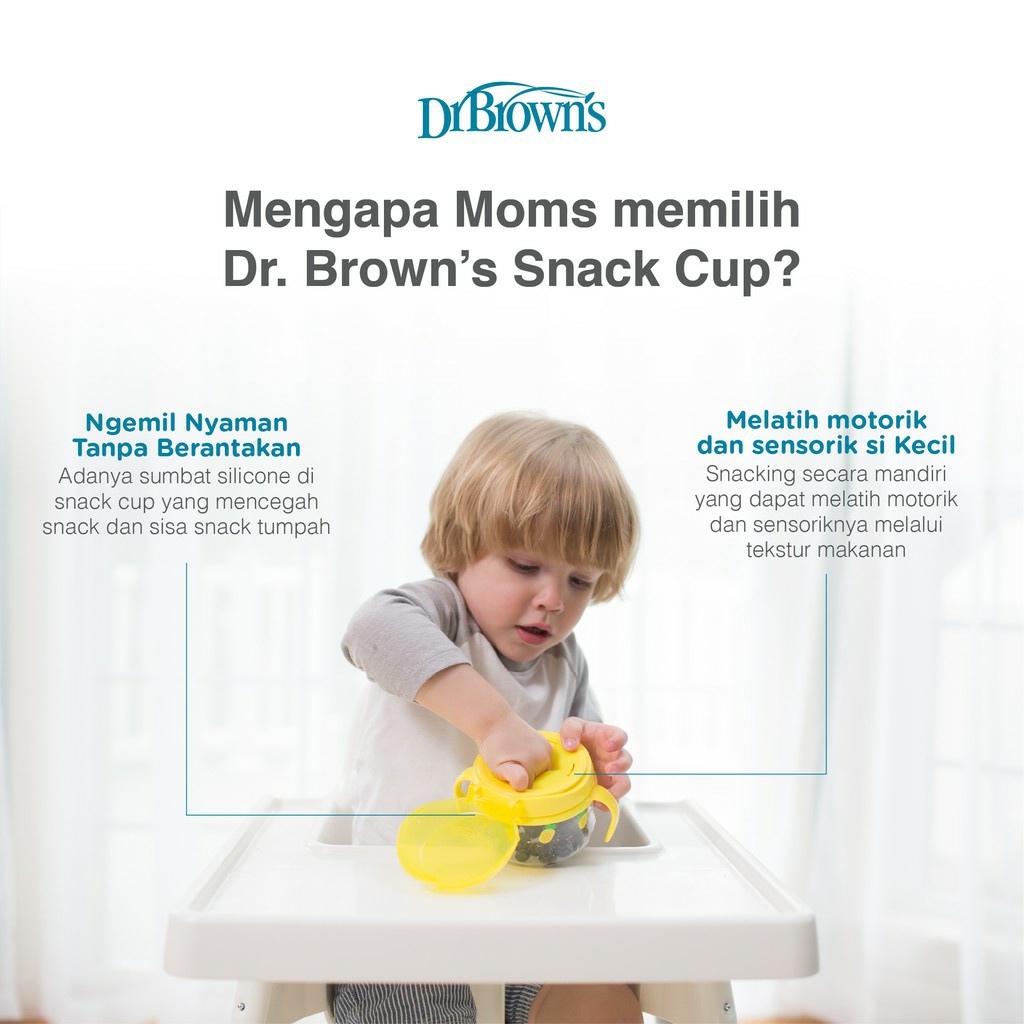 Dr. Brown's Snack Cup / Wadah Camilan Bayi