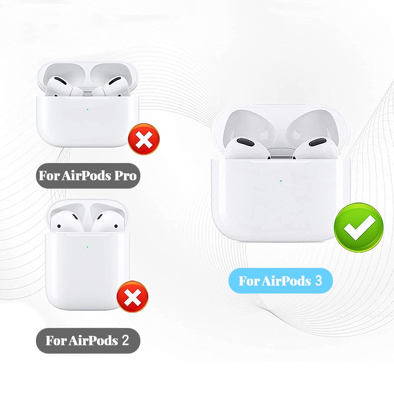 (Airpods 3) (Hard Pc + Tpu Transparan)