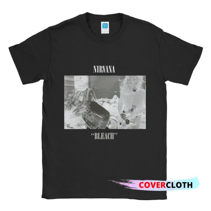 T-Shirt Baju Kaos Band Nirvana Bleach