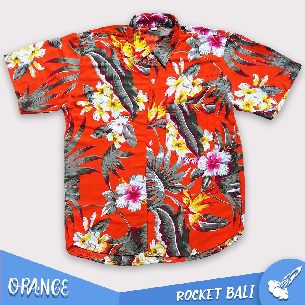 Kemeja Hawai - Baju Hawai - Kemeja Bali - Baju Kemeja Hawai - Baju Kemeja Bali - Kemeja Bunga Modern