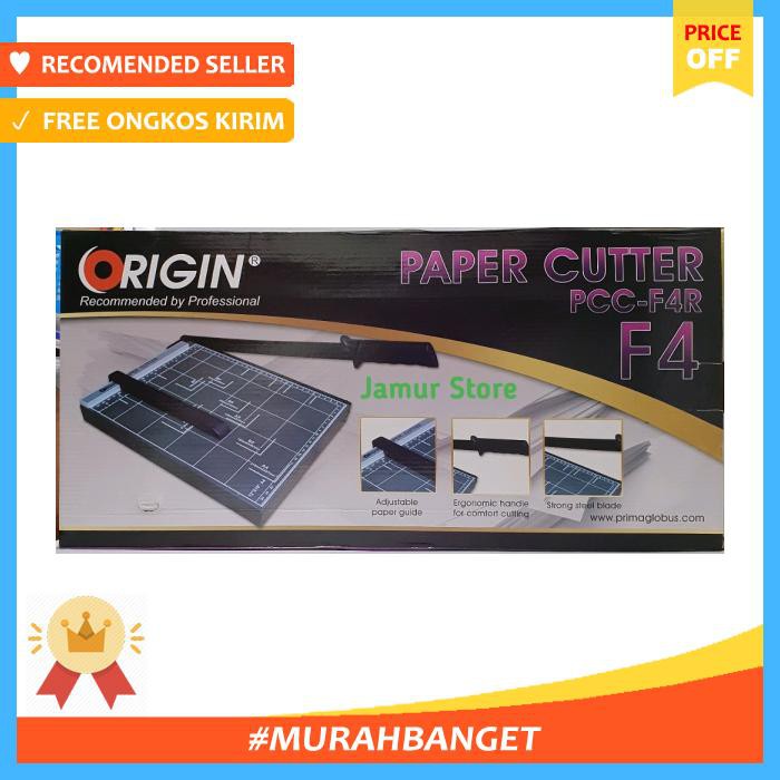 

Origin Paper Cutter A4R Dark Grey Alat Potong Kertas Ukuran A4