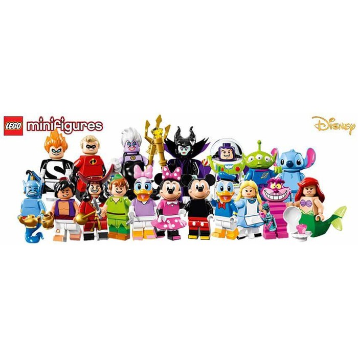 Jual Lego Disney Minifigures Set 18 Minifigures) E9E5Cc