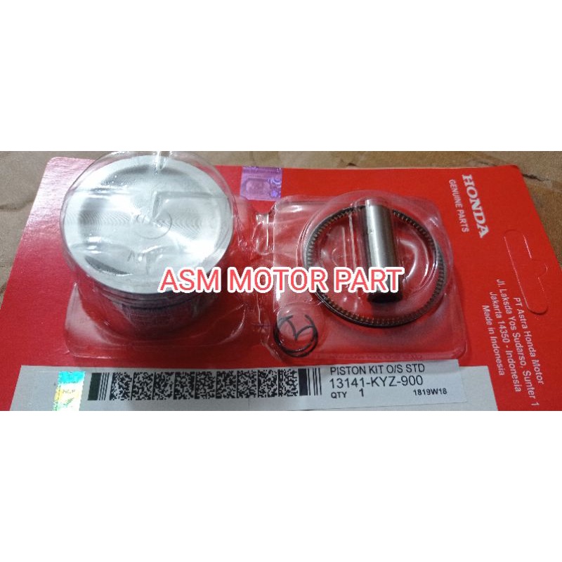 PISTON KIT SUPRA X 125 HELM IN KYZ SEHER SUPRA X 125 HELM IN FI KYZ STANDAR STD