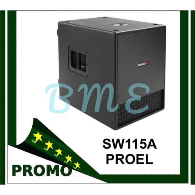 Subwoofer Aktif PROEL SW 115A / SW115A / SW 115 A 15 INCH ORIGINAL