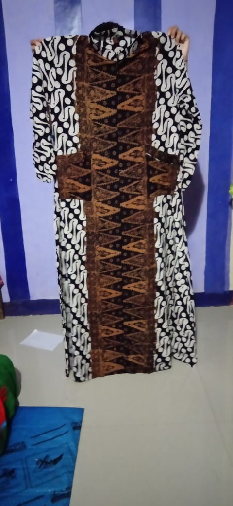 Gamis Batik Eksklusif Abida Zhafira