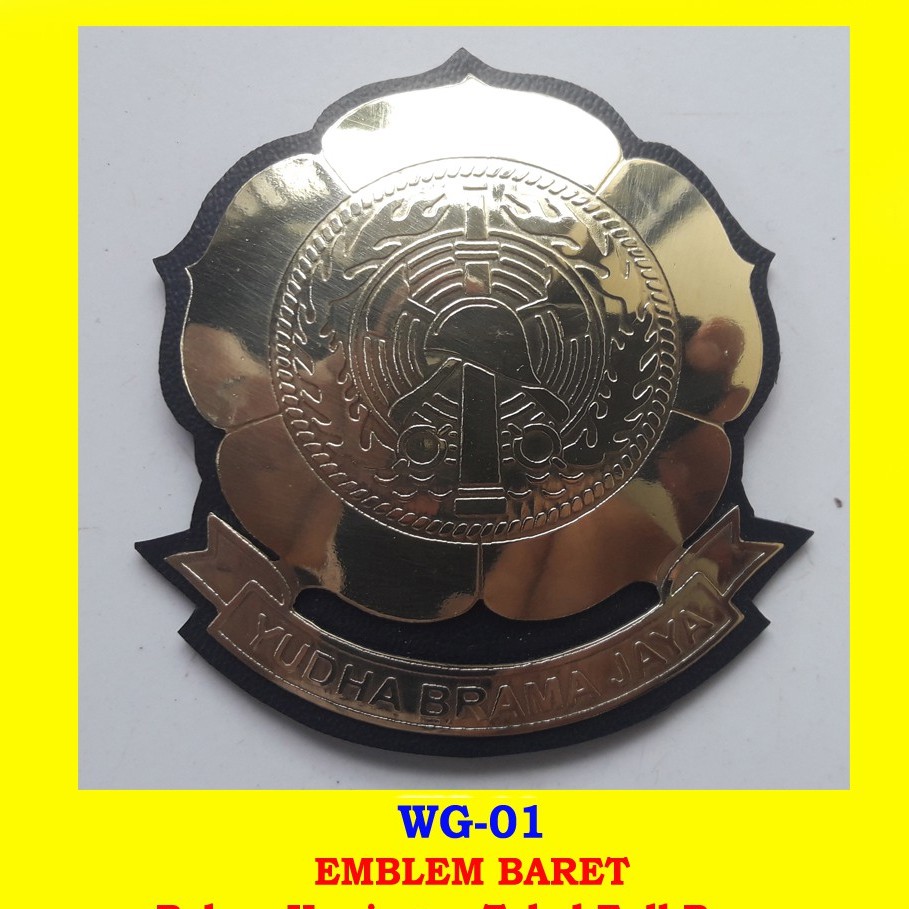 Emblem Baret Pemadam / WG-01
