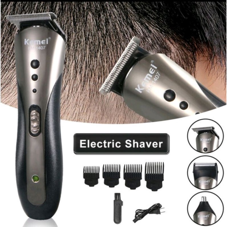 Kemei Clipper km1407/mesin cukur rambut/alat cukur/shaver