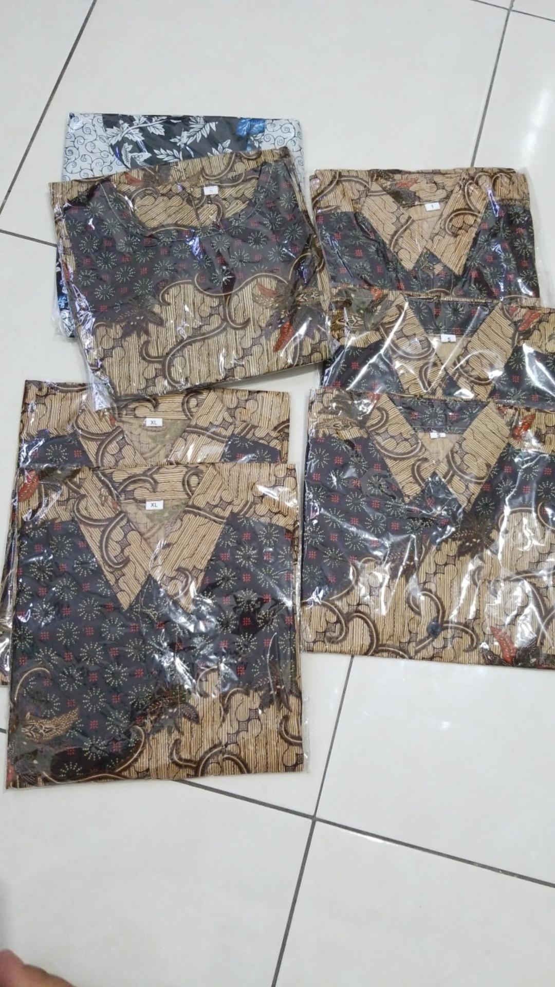 Couple Batik Keluarga Motif Seno Sakti Size Batik Anak Terlengkap