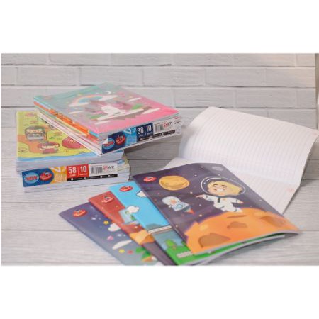 

Buku Tulis SEKOLAH Merk: SIDU 58 & 38 Lembar (BONUS 1PC PULPEN / BUKU)