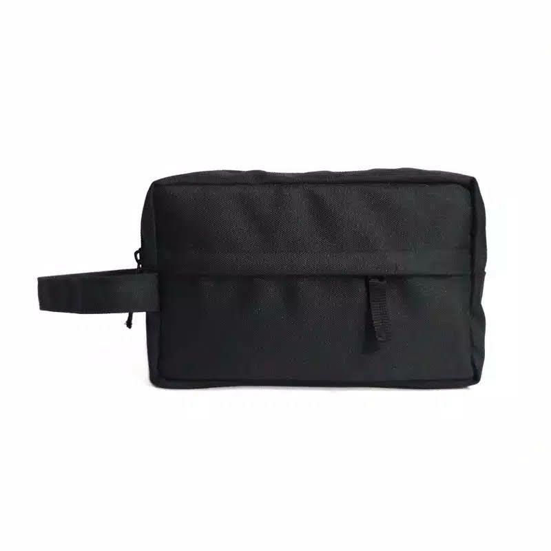 Tas Tenteng - Handbag Full Hitam Polos Casual Serbaguna