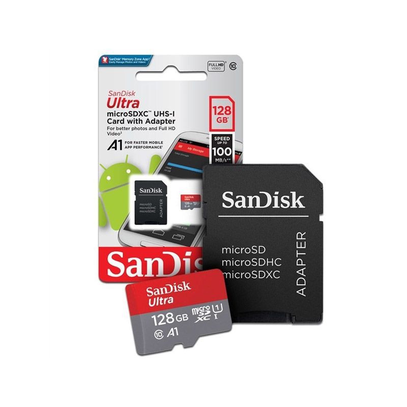 Sandisk Ultra Micro SDHC,SDXC With Adapter 32/64/128/564GB Original