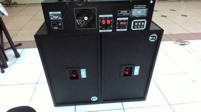 Paket karaoke cevic pro 10 inch dan amplifier BBS SA-3000