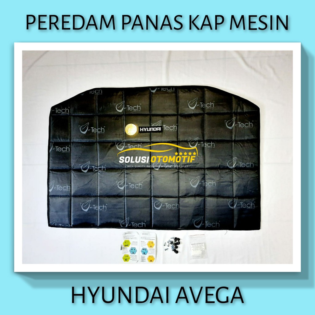 HYUNDAI AVEGA VTECH Ori Pelindung Peredam Panas Kap Mesin Aksesoris Variasi Mobil
