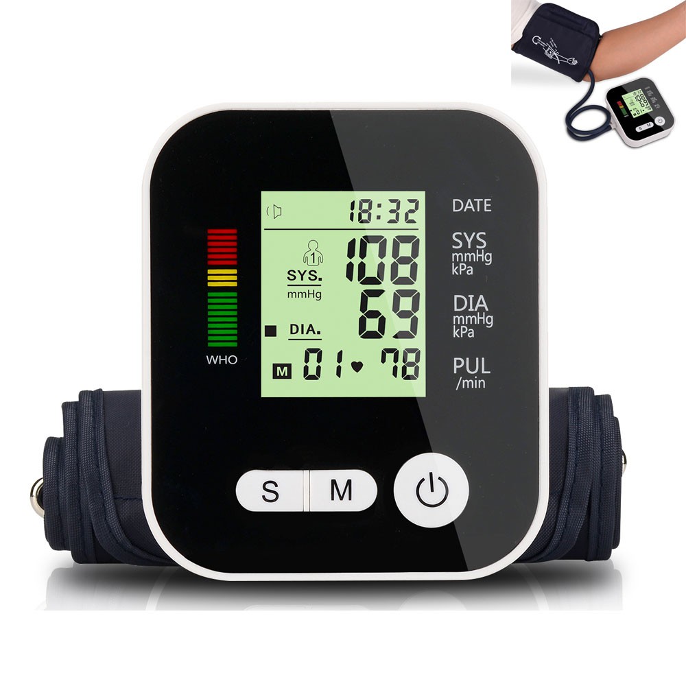 Pengukur Tekanan Darah Tensi Electronic Blood Pressure Monitor - RAK-283 - 7RHR19WH White