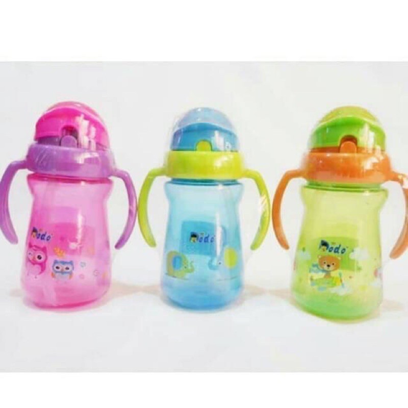 Dodo Bottle Sport Handle Cup Small 150ml DDC005 - Botol Minum Sedotan Anak + Pegangan Ukuran Kecil