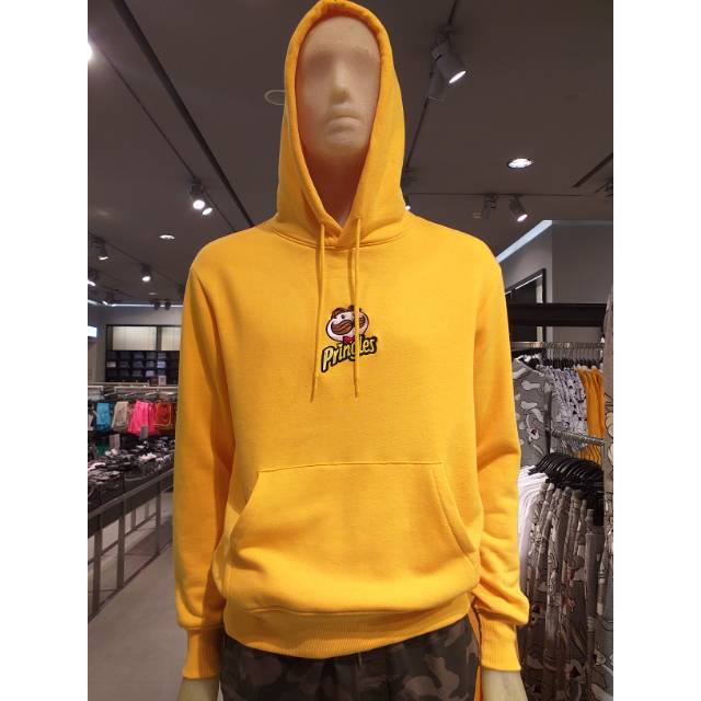 h&m yellow hoodie