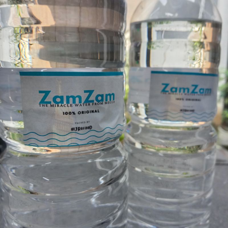 

Air Zam Zam Asli 1liter Dari Galon 5liter Barcode Saudi