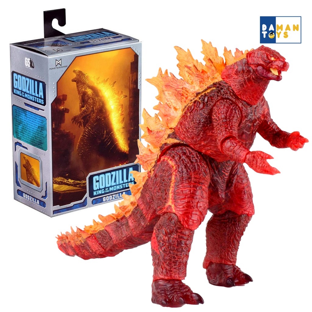 Action Figure Godzilla King Of Monster Neca Godzilla Atomic Blast Godzila vs Kong Mainan Godzilla