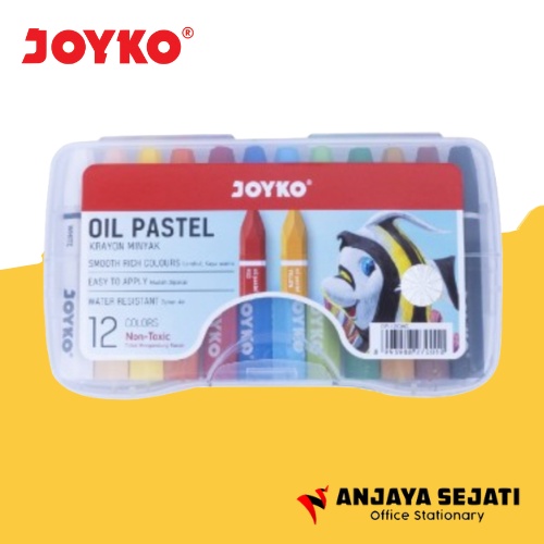 

Crayon Joyko | Oil Pastel 12 Warna
