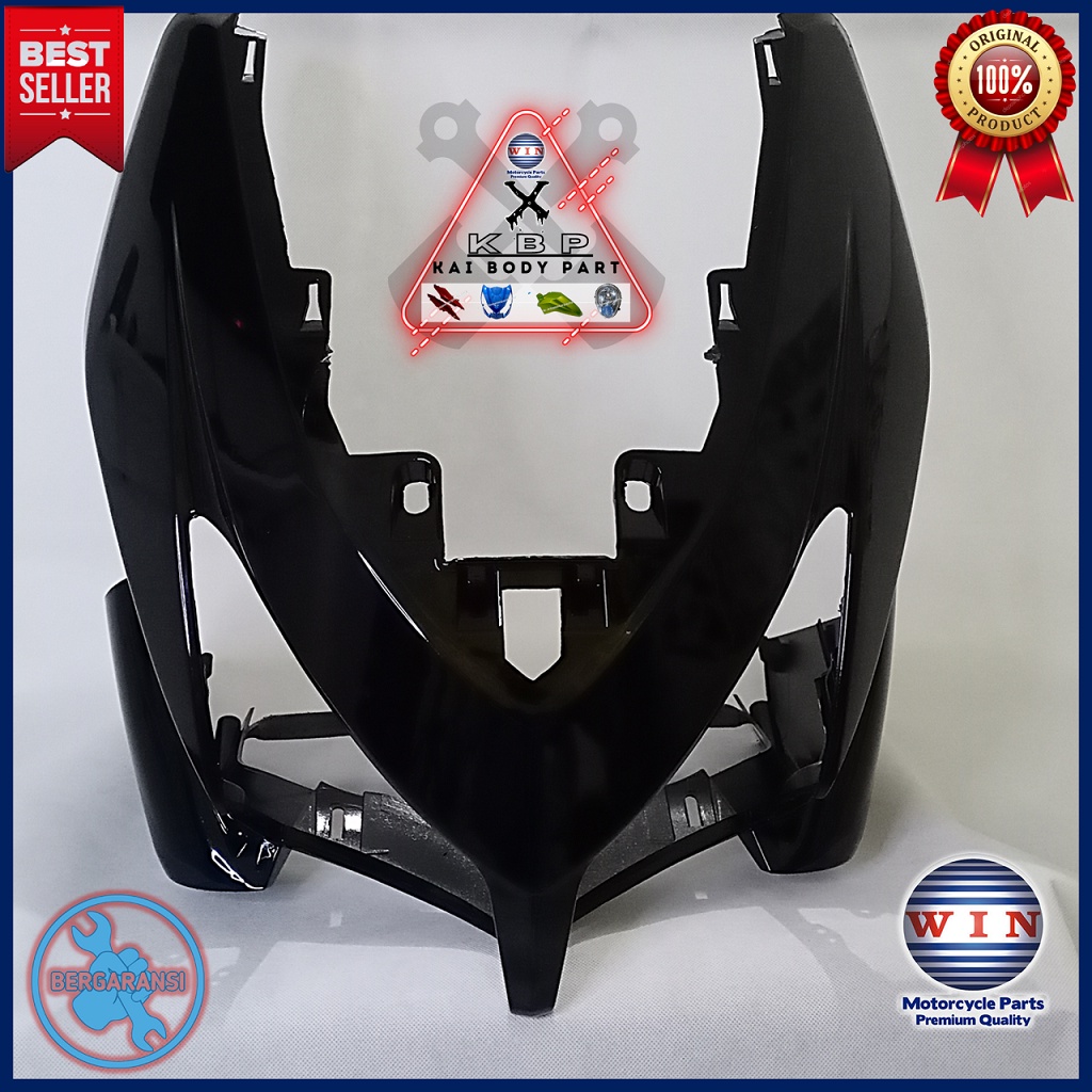 Tameng dek depan vario 110 karbu 2006 2007 2008 2009 |Cover Body Depan Front panel Win | cover lampu