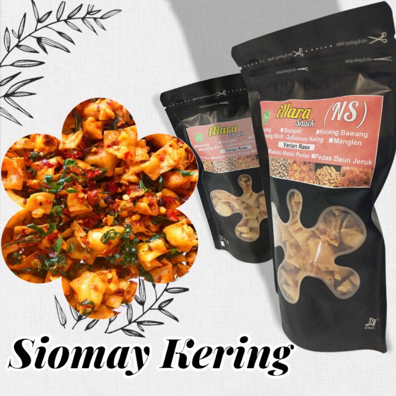 

siomay kering / some kering / siomay mini / siomay pedas