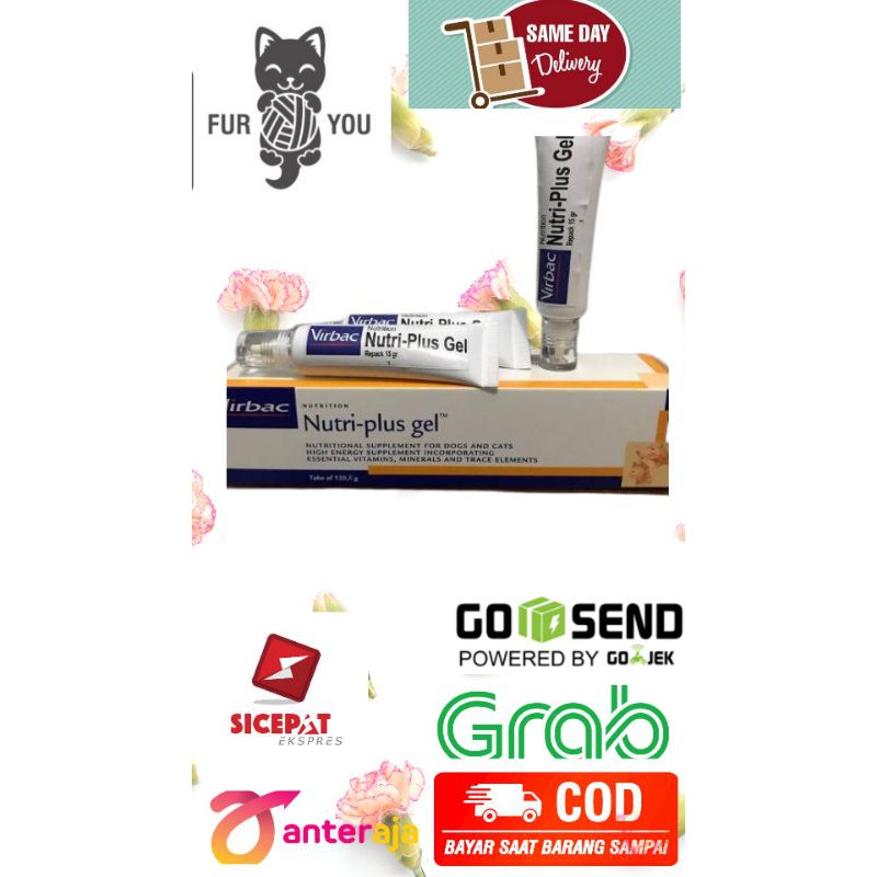 Nutri plus Gel Vibrac repack Nutriplus gel kecil Nutriplus gel murah  grosir Nutriplus gel termurah