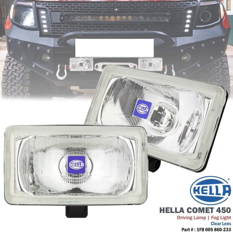 Lampu Tembak Kotak Hella Comet 450 Yellow/Kuning