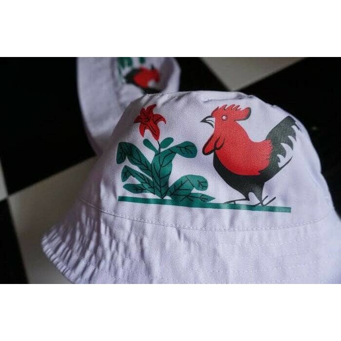 topi mangkok bakso ayam jago