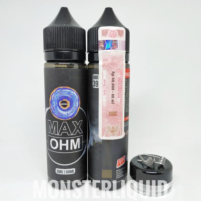 MAX OHM BLUEBERRY DOUGHNUT BY GNR 39 3MG 60ML