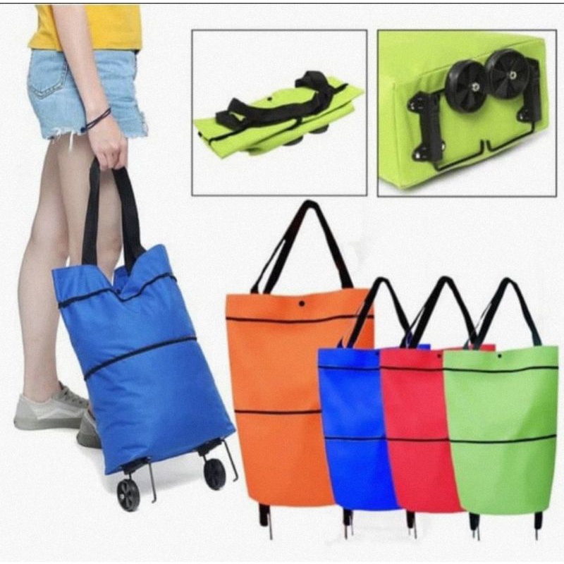 TAS TROLLY LIPAT / TROLLY BELANJA