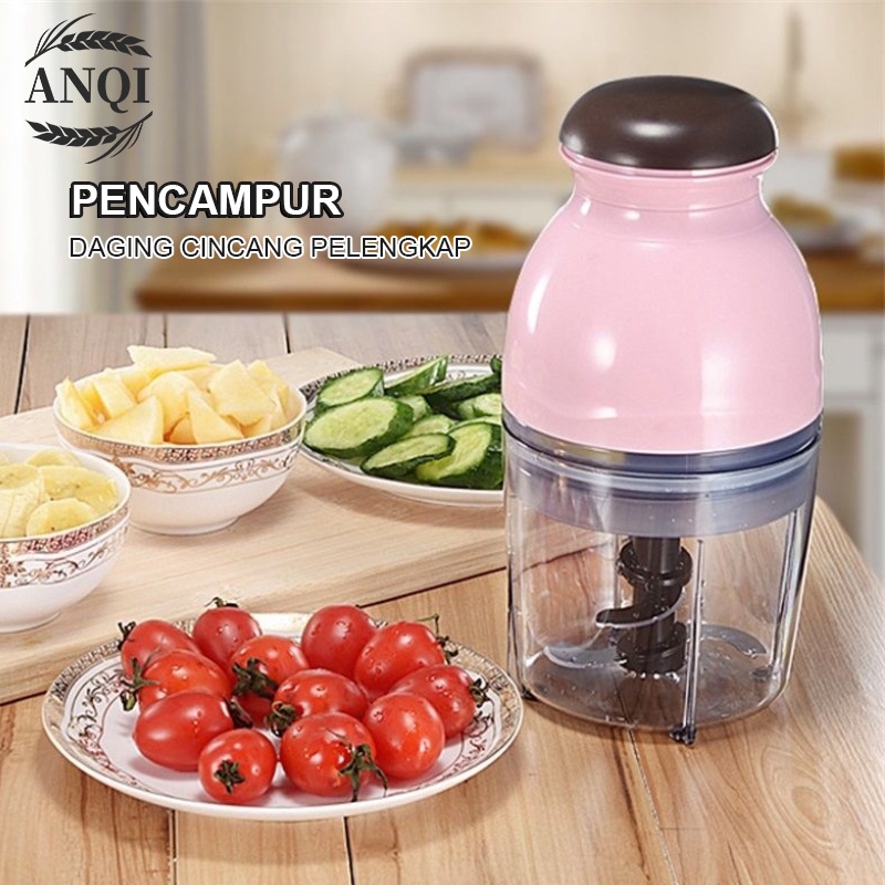 ANQI 1888 Goto Capsule Blender Cutter Quatre Kapsul Penggiling Daging VS-1828