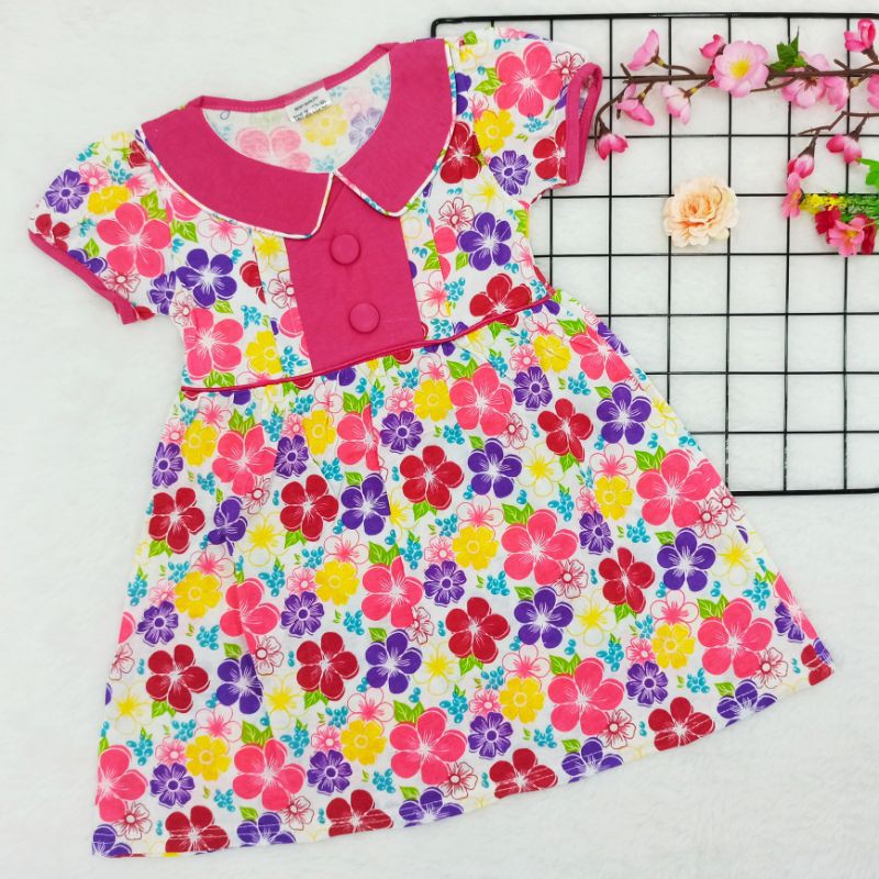 [Ss-1050] Dress Anak Perempuan, Pakaian Anak Cewek, Baju Anak Lucu