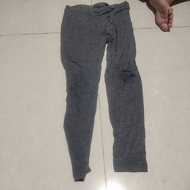 kar heattech legging preloved abu 6 7 tahun size 120